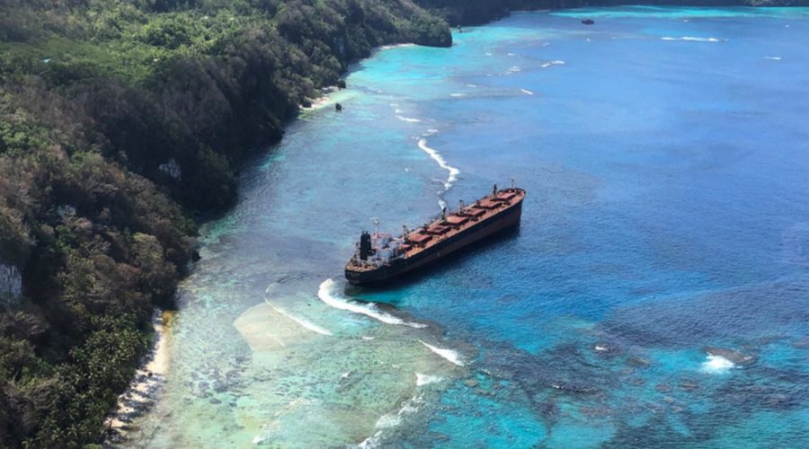 Solomon Islands threatened by oil spill