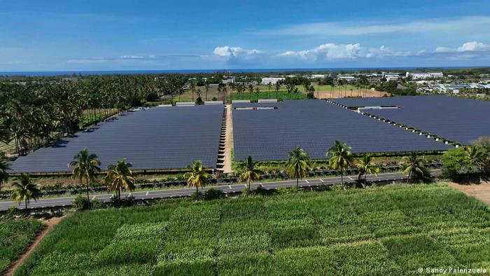 The Les Cedres project on Reunion Island combines PV panels with organic farming
